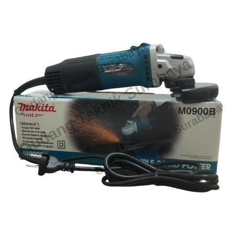 Makita M 0900 B Mesin Gerinda Tangan 4 Inch / M0900B Angle Grinder 4" Original Dan Terpercaya