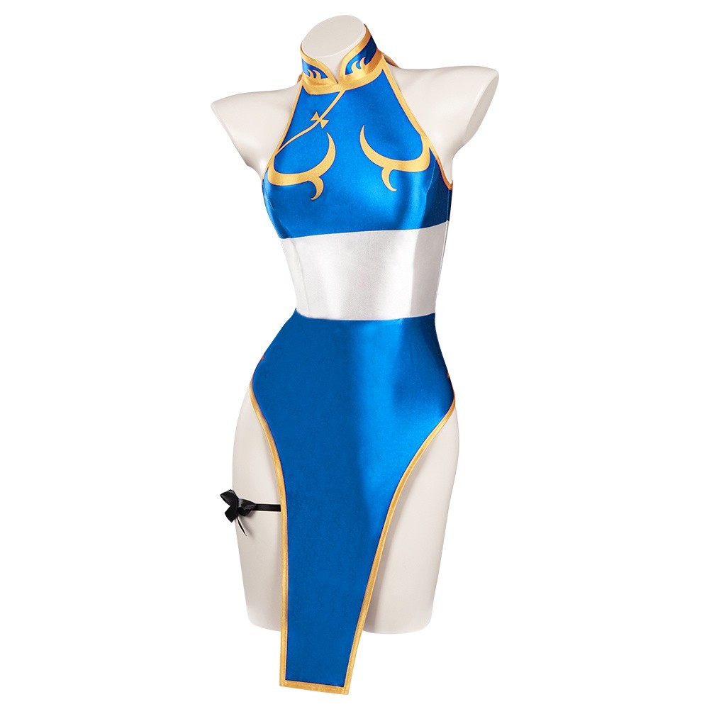 FLASH SALE COD kostum cosplay inuosun Chun li Pakaian Renang Seksi Pakaian Kostum Dewasa Chun Li unt