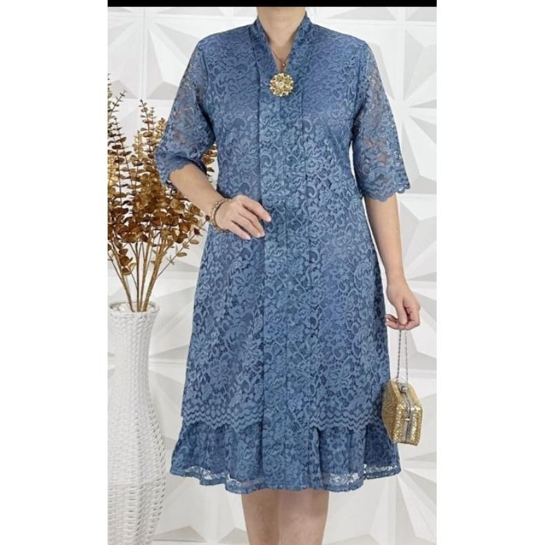 CR - DRESS KARTINI SEMI PRANCIS MODEL TERBARU TERLARIS