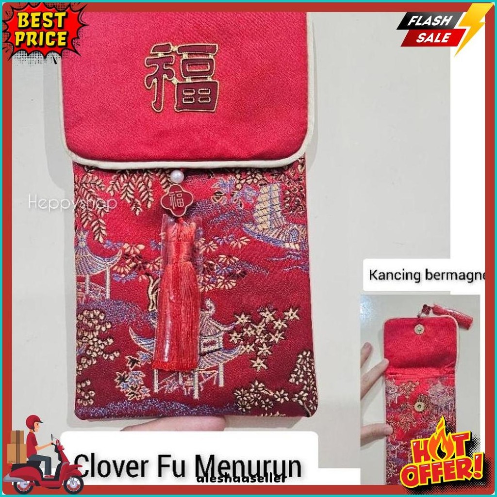 

Dompet Angpao Kain Imlek, Angpao Kain Merah Chinese (Lagi Diskon)
