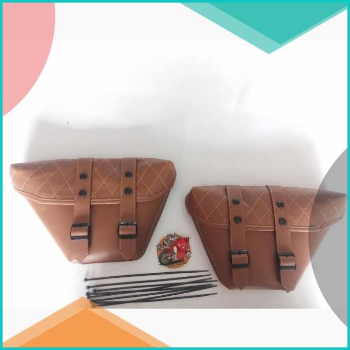 tas samping side bag tutup cover aki dop aki caferacer japstyle wajik