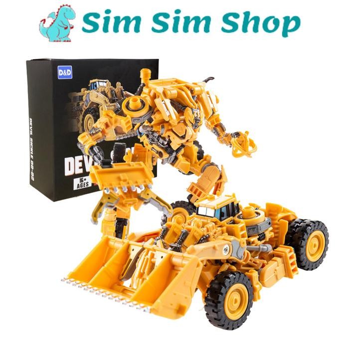 SUPER DEFORMED FIGURE Robot Transformers Deformation DD 02 Devastator Scrapper Devil Sickle