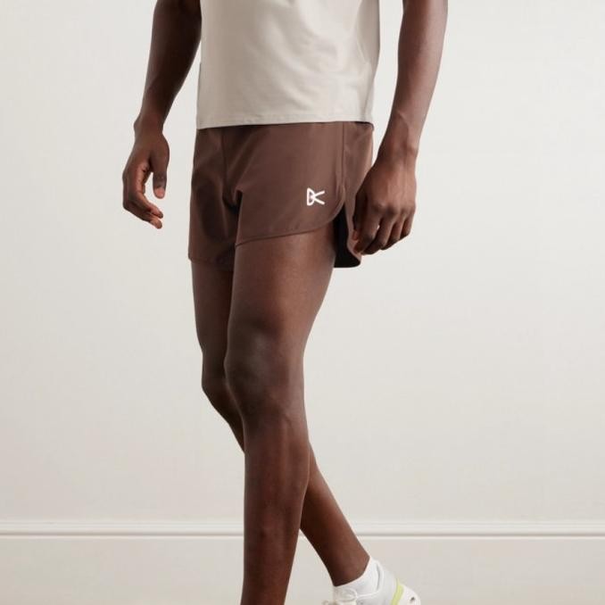 District Vision Spino 5" Shorts - Brown