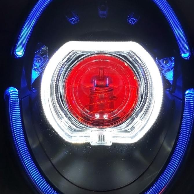 Headlamp Reflektor Scoopy Fi Projie Biled Aes Wst Gen 2 Motor Scoopy