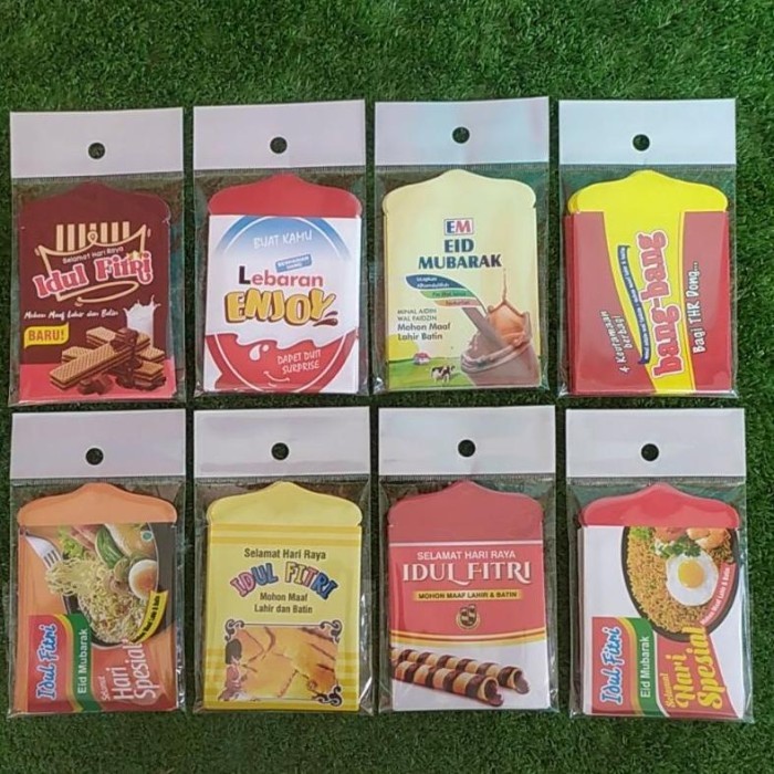 

Penawaran Spesial 40Pcs Amplop Lebaran Unik Snack Aesthetic Angpao Amploo Idul Fitri Qwd