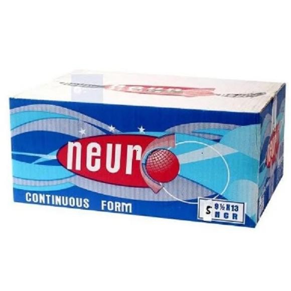 

TERMURAH - Continous Form 9 1/2 x 13" 5 Ply Neuro NCR (UKURAN FOLIO/F4)