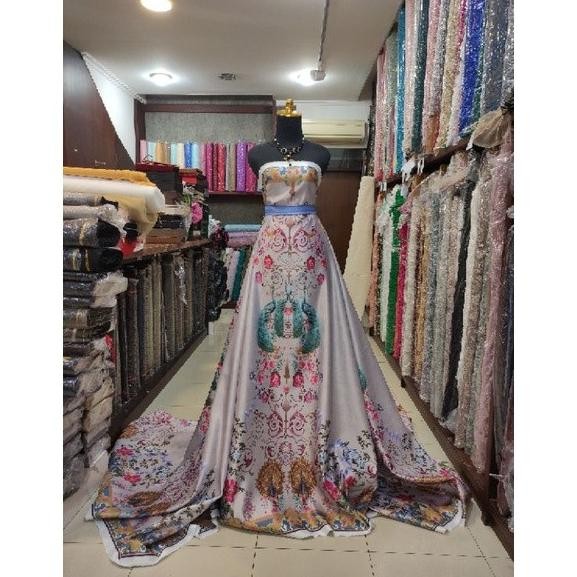 @@@@] Kain Cheongsam Chongsam Premium Valentino Bridal Dusty Purple