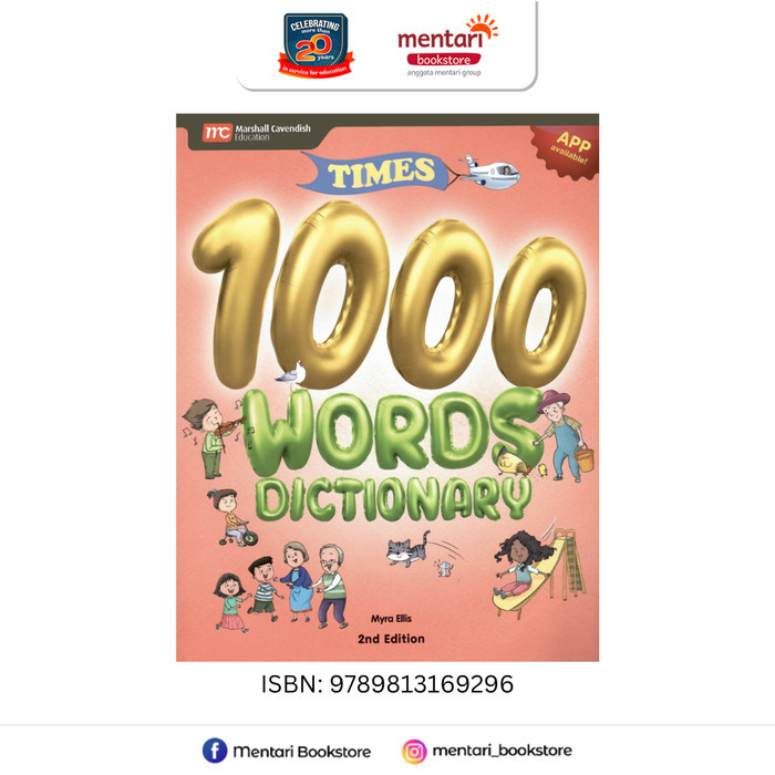 

TERBARU! Marshall Cavendish TImes 1000 Words Dictionary Buku Kamus