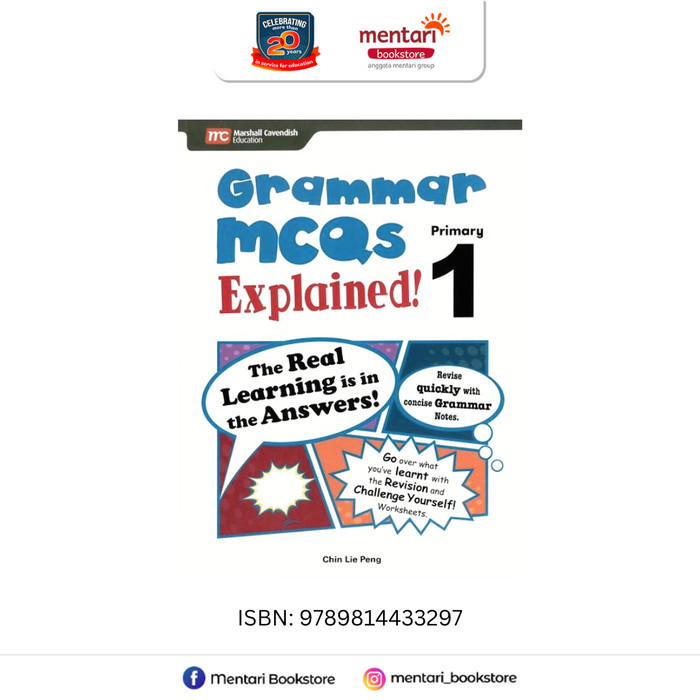 

TERLARIS! Marshall Cavendish Grammar MCQs Explained! Primary Buku SD