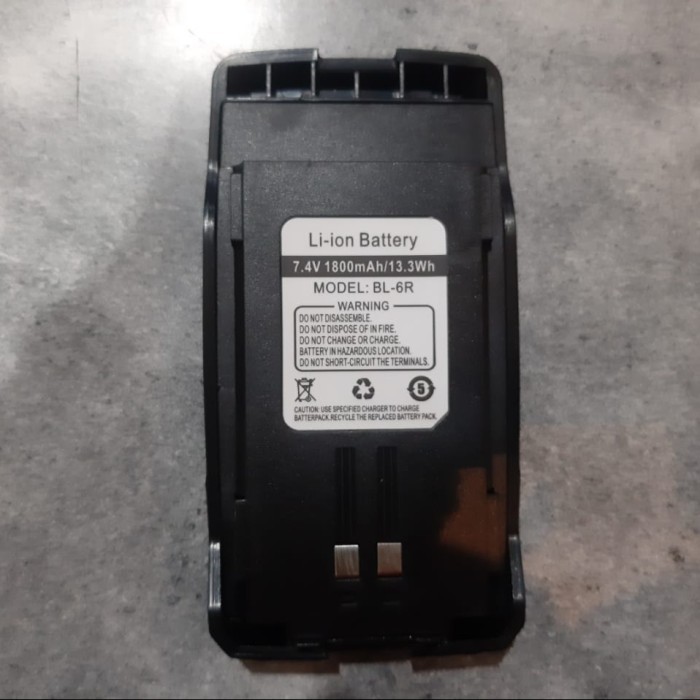 Batre Baofeng UV6R Original Battery Radio HT Baofeng UV-6R