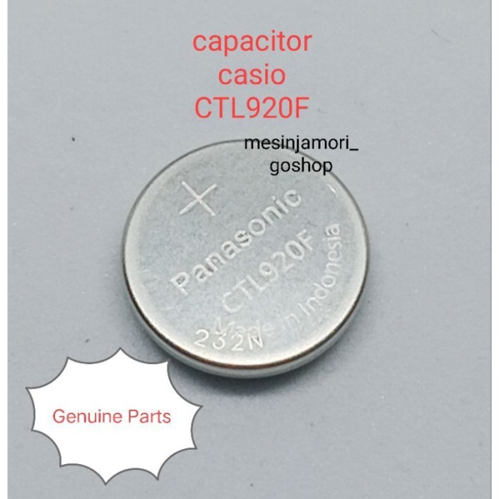 Terlaris baterai capacitor casio CTL621F CTL621 CTL920F CTL920 original SALE