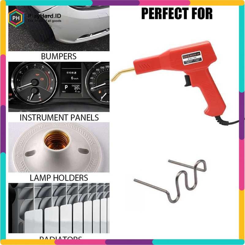 

Hot Stapler Refill Staples Welding Kawat Las Tembak 500 PCS 0.6mm Silver