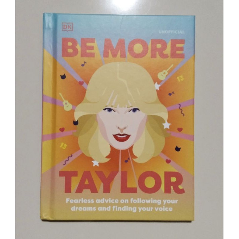 DK Be More Taylor Buku Hardcover Original Taylor Swift Import Inggris