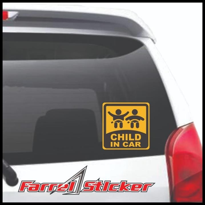 

TERMURAH STIKER ANAK STICKER CHILD IN CAR BESAR