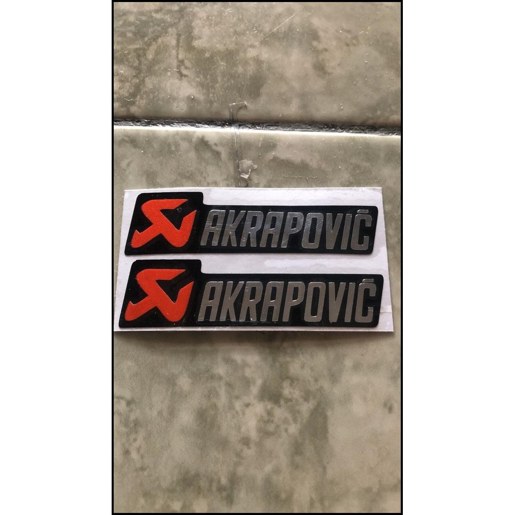 

TERBARU STIKER AKRAPOVIC KECIL !!!!!!