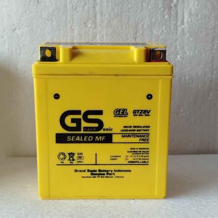 Aki motor GS  GTZ8V original   aki kering r25 Nmax old cbr 250 Import Premium