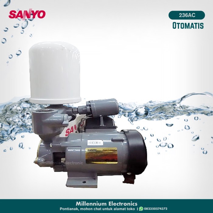 NEW!! Mesin POMPA AIR SANYO PH 236 AC PH236AC otomatis 200 watt