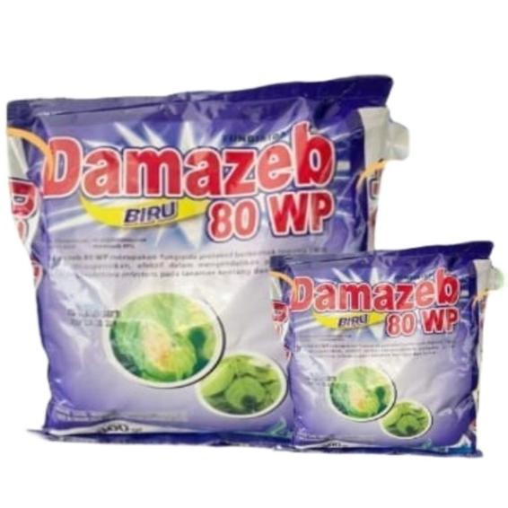 Damazeb 80Wp 800Gr Damazeb 80Wp 800Gram Fungisida Mankozeb Biru Produk