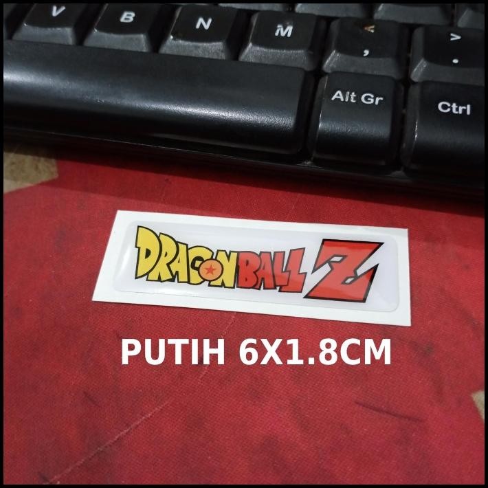 

BEST DEAL STICKER TIMBUL RESIN DRAGONBALL Z STIKER LYCAL LENTUR 3D LOGO KECIL SATUAN !!