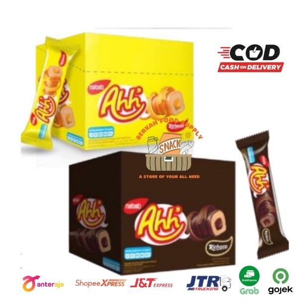 

( BERKAH ) Nabati AHH Richeese Richoco Box All Varian Rasa Ahh Coklat Ahh Keju Triple Cheese Snack