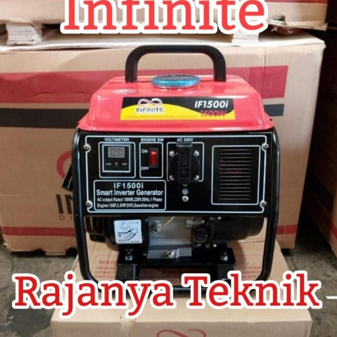 Genset Super Silent Bensin If1500I 1500 Watt Inverter