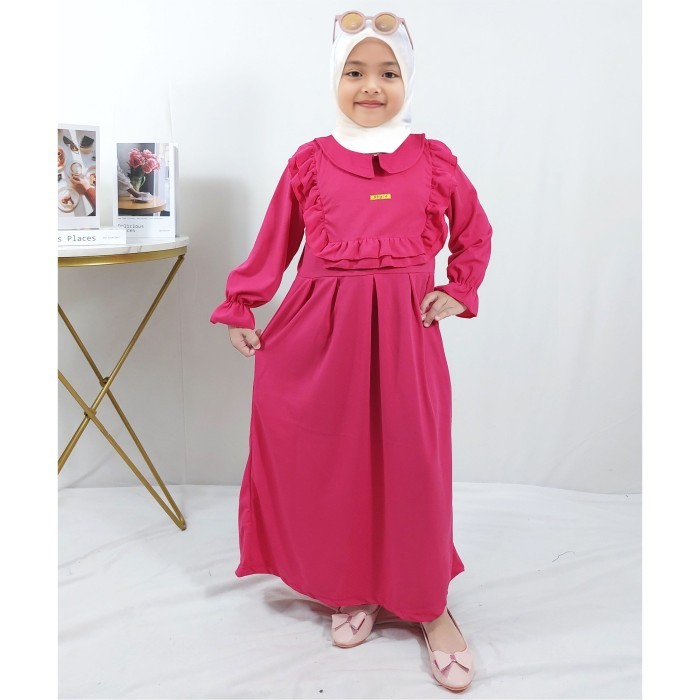LIMITED EDITION CF Kids Gamis Anak Polos Alena