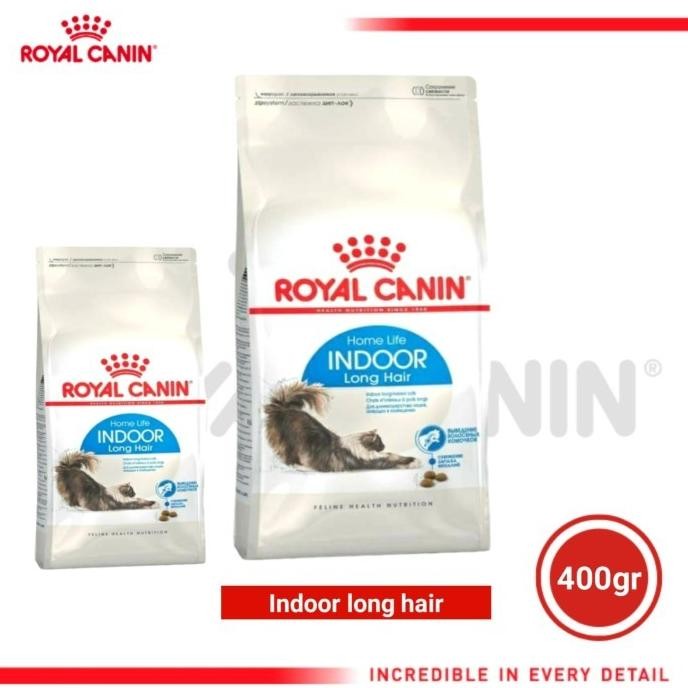 

ROYAL CANIN INDOOR CAT LONG HAIR 400GR ORIGINAL