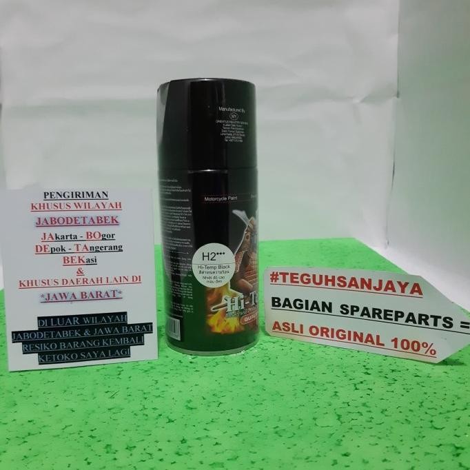 

CAT SEMPROT ANTI PANAS / PYLOX SAMURAI HI TEMP BLACK H2*** 300 ML ORIGINAL