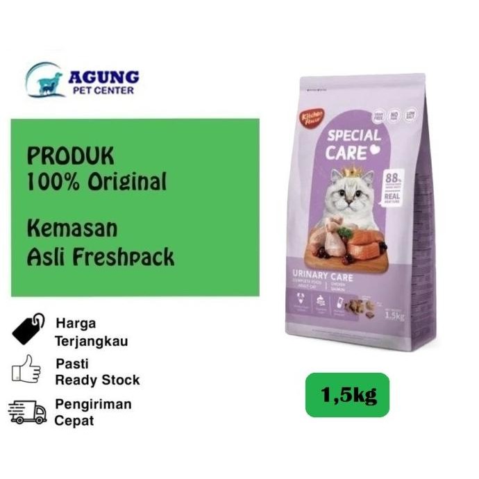 

KITCHEN FLAVOR URINARY SPECIAL CARE FOR CAT 1,5 KG - PRICE ORIGINAL