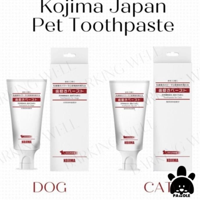 

PET TOOTHPASTE KOJIMA JAPAN - PASTA GIGI DOG / CAT ORIGINAL
