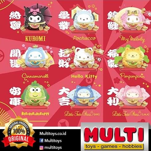 

TOP TOY SANRIO CHARACTERS LUCKY CAT RANDOM 40889 ORIGINAL