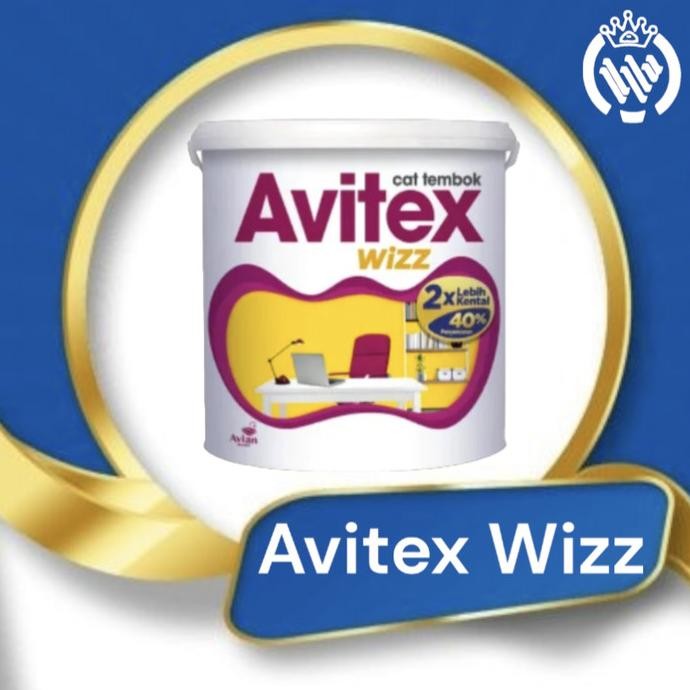 

CAT TEMBOK AVITEX WIZZ 5 KG ORIGINAL