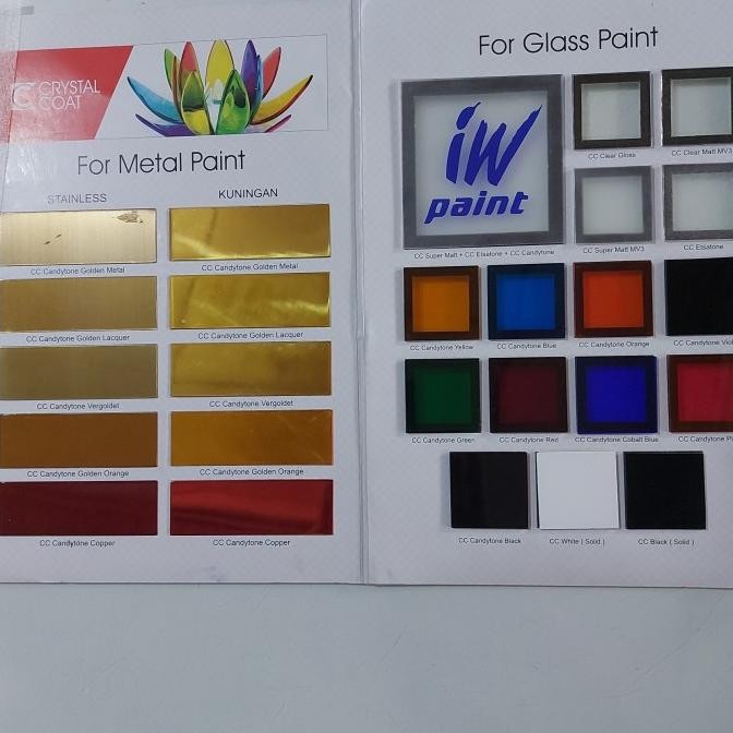 

CAT KACA CANDYTONE CRISTALCOAT ORIGINAL