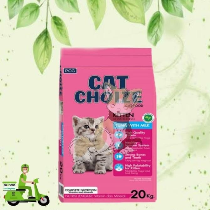 

CAT CHOIZE DRYFOOD KITTEN TUNA MAKANAN KUCING KERING 7KG ORIGINAL