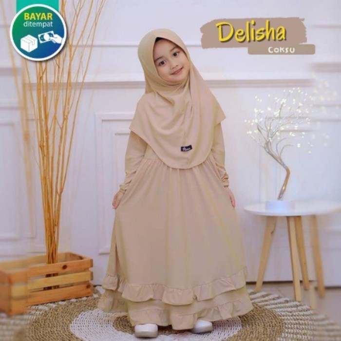 TERBATAS Gamis anak perempuan Rempel bawah// gamis syar'i kids