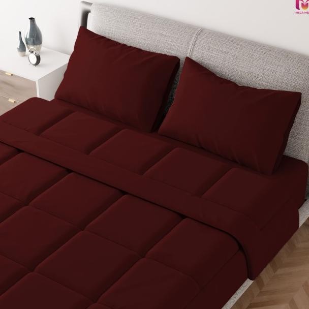 Bedcover Elimut Aethetic Orea Atun Polo Motif Quilting Nimali