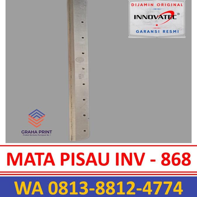 

Berkualitas Mata Pisau Mesin Potong Kertas 868 INNOVATEC Pisau Pemotong Kertas 868