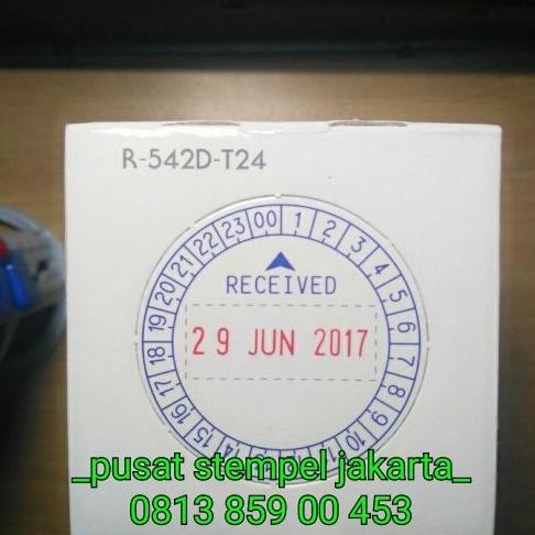 

STEMPEL SHINY R542D T24 ( TANGGAL DAN TIMER 24 JAM) OTOMATIS ORIGINAL DAN TERPERCAYA