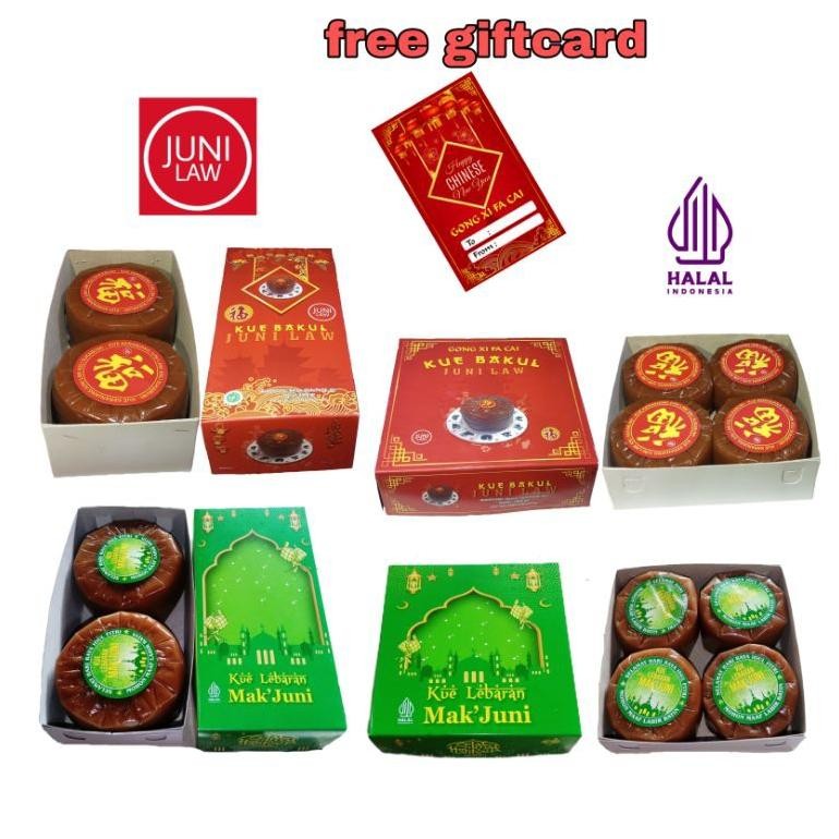 

JUNI LAW - Kue Keranjang 1kg isi 2 / 1kg isi 4