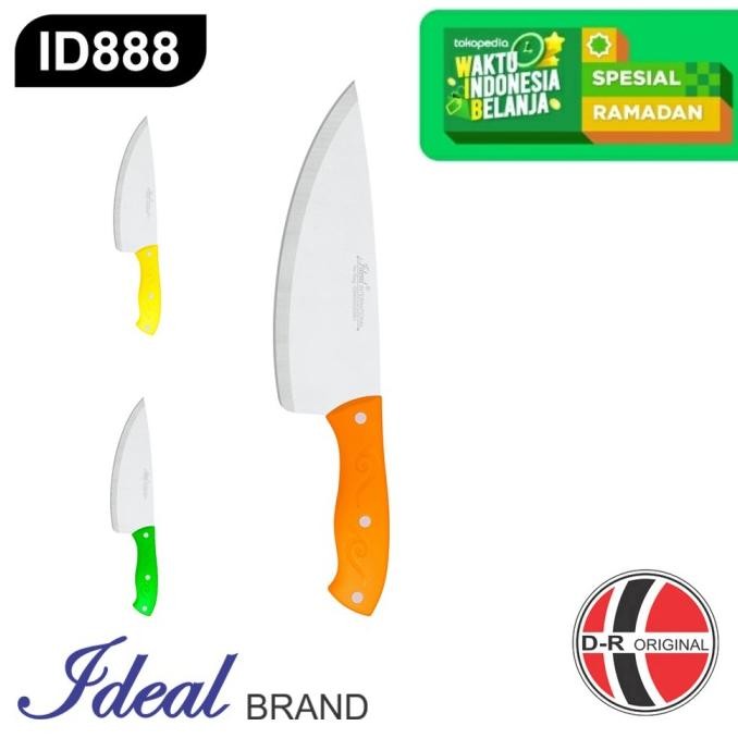 

Berkualitas IDEAL ID888 Pisau Dapur JUMBO / Kitchen Knife Stainless Steel