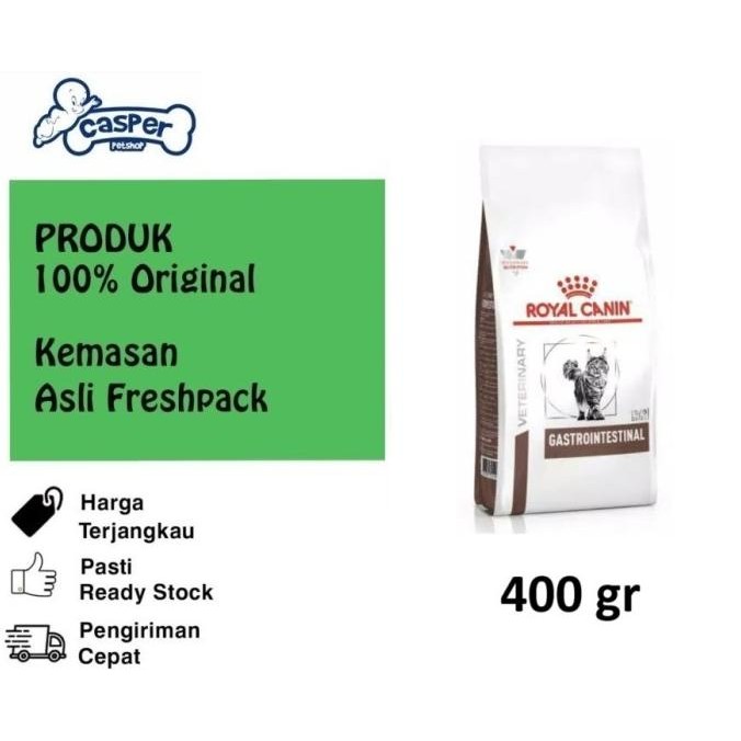 

ROYAL CANIN VET GASTRO INTESTINAL CAT 400 GR ORIGINAL