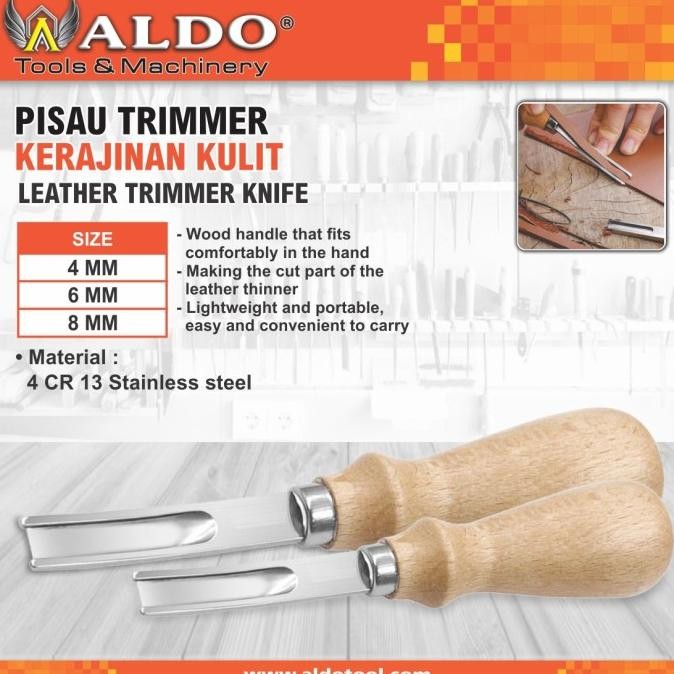 

Berkualitas PISAU TRIMMER KERAJINAN KULIT ALDO