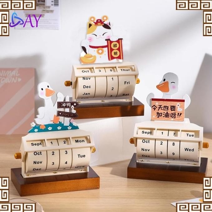 

TERBARU - Kalender Roda Berputar Rotatable Calender Kalender Masa Aesthertic Calendar Perpetual Calendar