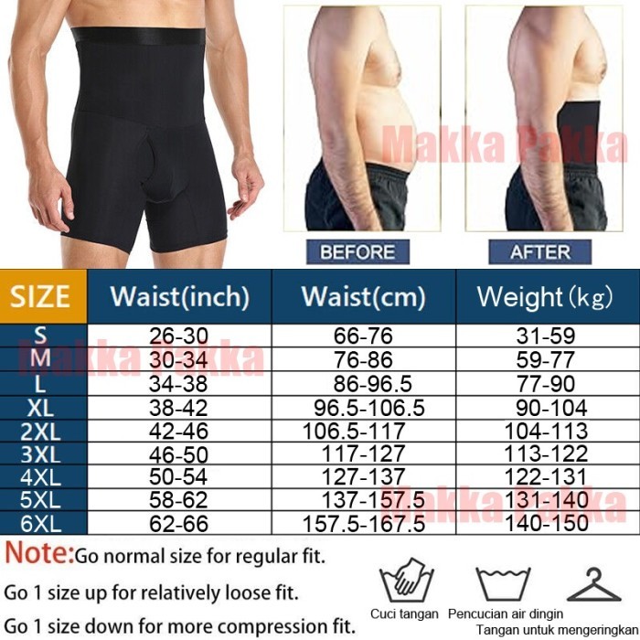 Celana Korset High Waist Pembentuk Tubuh Korset Celana Pria Pelangsing