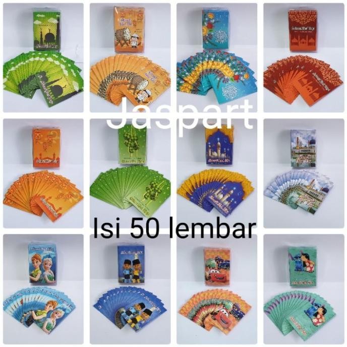 

$$$$] AMPLOP LEBARAN HARI RAYA IDUL FITRI MIKA ISI 50 LEMBAR - ETALASE 2