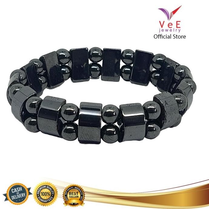 ori - gelang magnet kombinasi - vee gelang batu pria wanita terapi kesehatan
