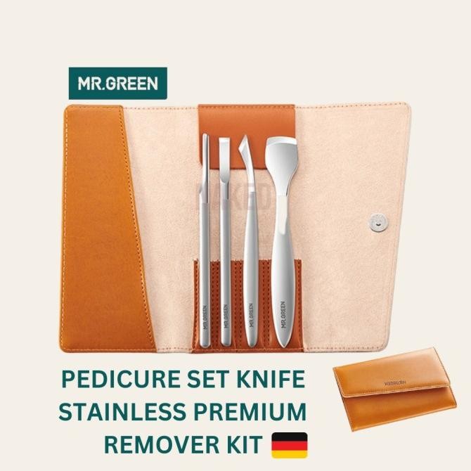 

Berkualitas Mr green pisau kikir Pedicure set knife set remover ingrown toenail