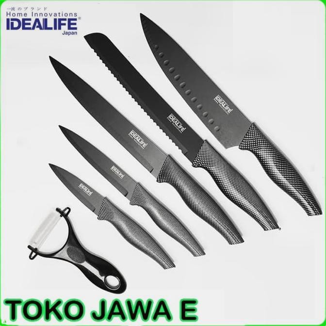 

Berkualitas IDEALIFE IL-160 Pisau Set Dapur Berkualitas Tinggi
