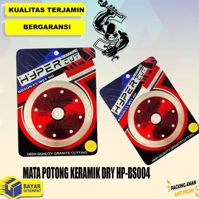 

Berkualitas DIAMOND WHEEL BOSUN RED F5 WET HD MATA PISAU GRANITE BOSUN F5 MERAH