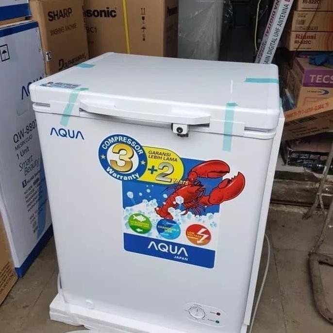 AQUA Chest Freezer / Box Freezer 100 Liter AQF 100